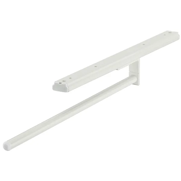 Rankšluostinė ištraukiama vienguba L450mm, balta
