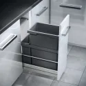 Waste bin, 1x38 and 1x7 litres, Hailo AS Euro Cargo