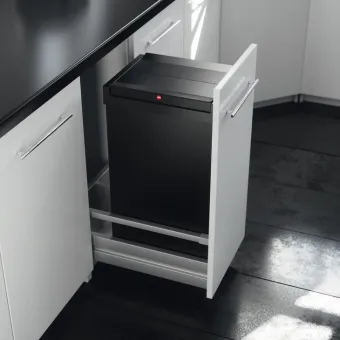 Waste bins, Hailo Recycling Box, 53l