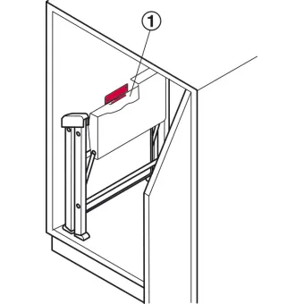 Mounting bracket, For step stool