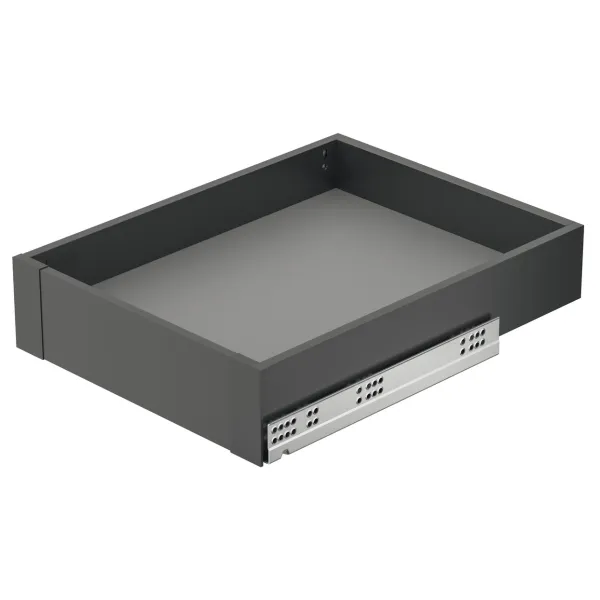 Front fixing bracket set, for Matrix Box Slim A internal drawer (anthracite)