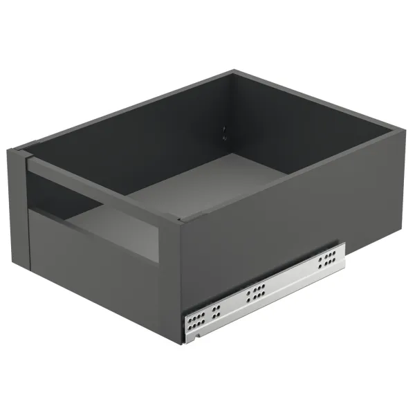 Front fixing bracket set, for Matrix Box Slim A internal drawer (anthracite)