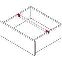Cross railing holder, Häfele Matrix Box Slim A (gray)