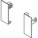 Front fixing bracket set, for Matrix Box Slim A internal drawer (gray)