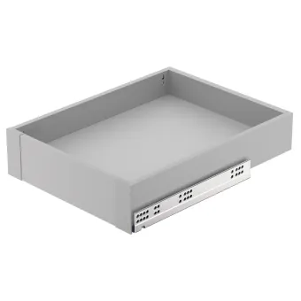 Front fixing bracket set, for Matrix Box Slim A internal drawer (gray)