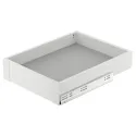 Front fixing bracket set, for Matrix Box Slim A internal drawer (white)