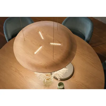 Pendant light, Nimbus Lighting Pad Lounge Vario, acoustic pad, black ink
