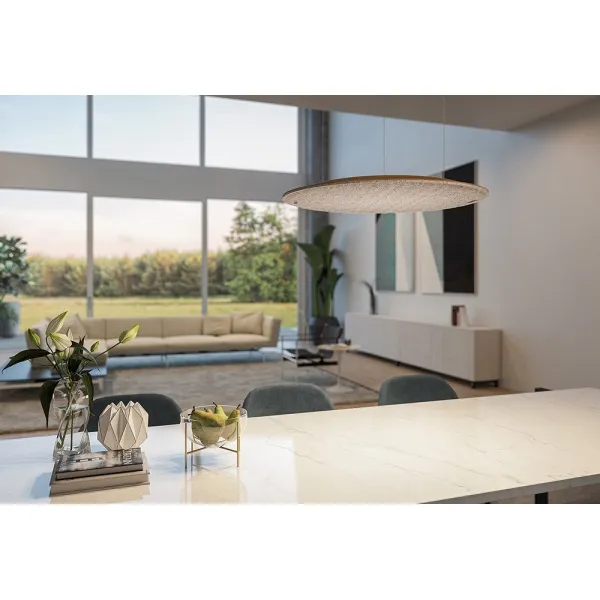 Šviestuvas PAD LOUNGE VARIO grey dawn/Classic Oak