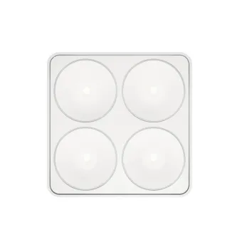Downlight Q Four Connect ON 40° with screw fixing, 15W 24V matt black, multi-white