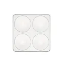 Downlight Q Four Connect TT 40° with screw fixing, 15W 24V matt white, multi-white