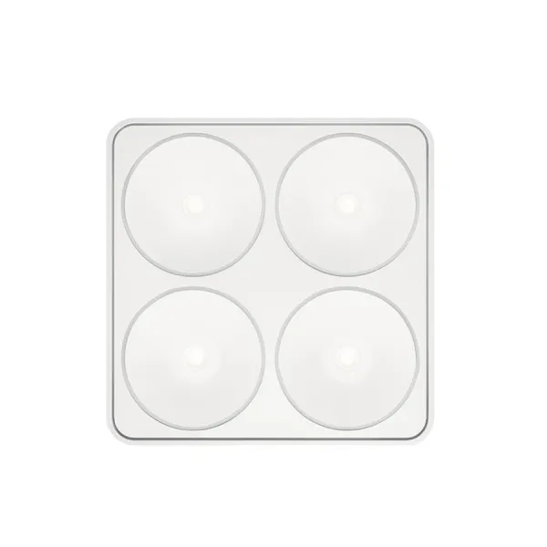 Downlight Q Four Connect TT 40° with screw fixing, 15W 24V matt white, multi-white