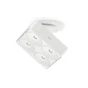 Šviestuvas Q Four Connect TT 80° su prisukamu tvirtinimu 15W 24V MW matinis juoda