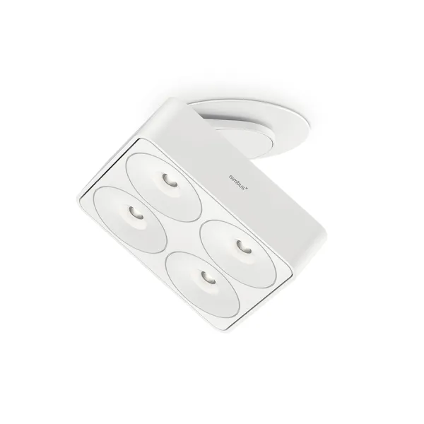 Šviestuvas Q Four Connect TT 80° su prisukamu tvirtinimu 15W 24V MW matinis juoda