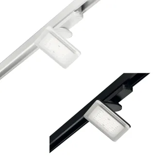 Šviestuvas LED MODUL Q36 TT bėginei apšvietimo sistemai 8,7W 230V MW juoda