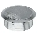 Lizdas laidams Ø60mm, nerūdijančio plieno spalva