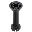 Kojelė reguliuojama H100mm, plastikinė juoda