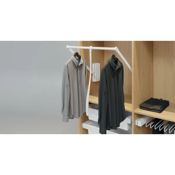 Wardrobe lift, Häfele Dresscode