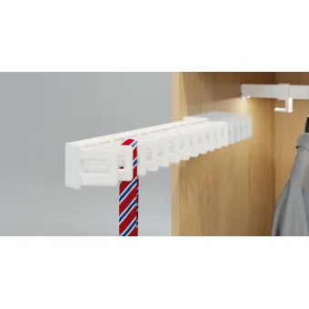 Kabykla daugiafunkcinė ištraukiama DressCode L485mm, balta