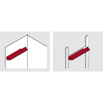 Multi-functional pull out, Häfele Dresscode