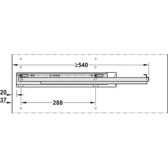 Pull out frame, Häfele Dresscode