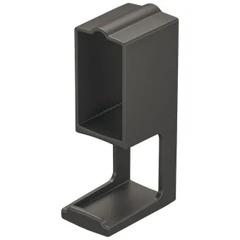 Hook, For Häfele Dresscode wardrobe rail, straight-edged
