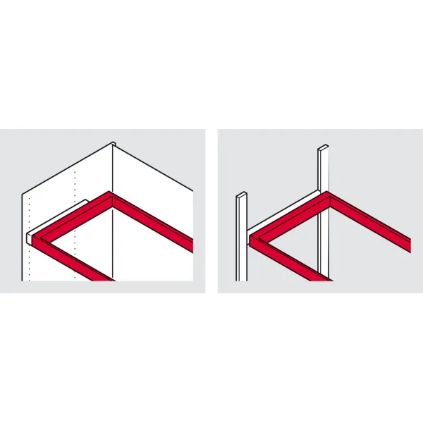 Pull out frame, Häfele Dresscode