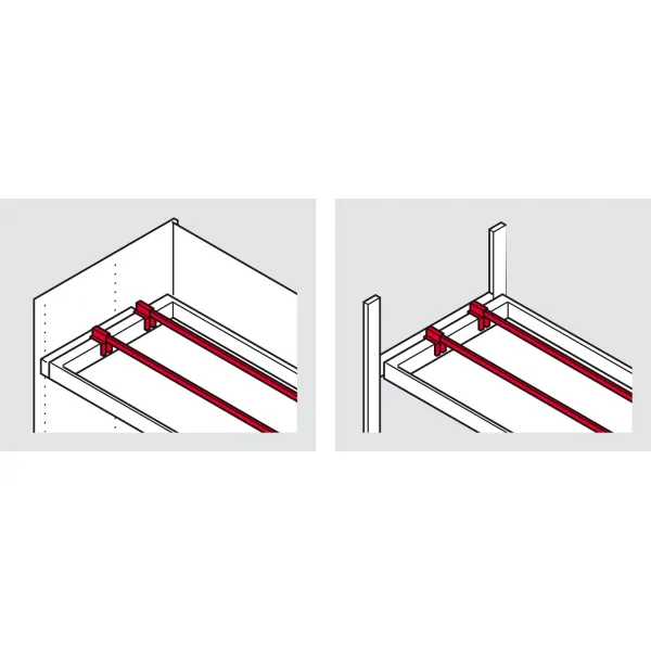Shoe rack, For Häfele Dresscode pull out frame