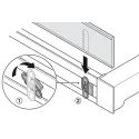 Designer panel, For Häfele Dresscode pull out element