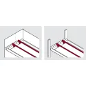 Shoe rack, For Häfele Dresscode pull out frame