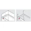 Panel holder, Häfele Dresscode