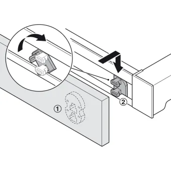Panel holder, Häfele Dresscode