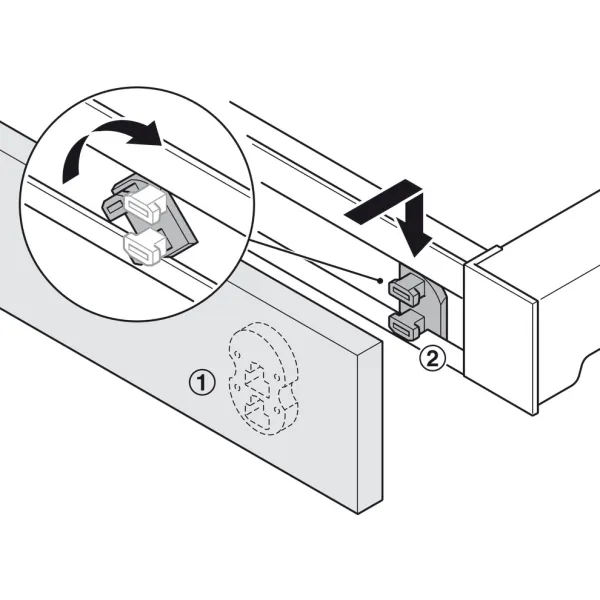 Panel holder, Häfele Dresscode
