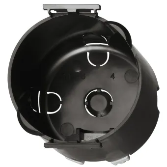 Contact protection box, Module, plastic, black