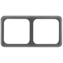 Frame, For switches and sockets 60x60mm, flush mounted