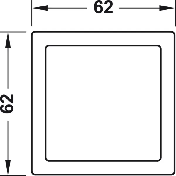 Cover frame, Module, plastic