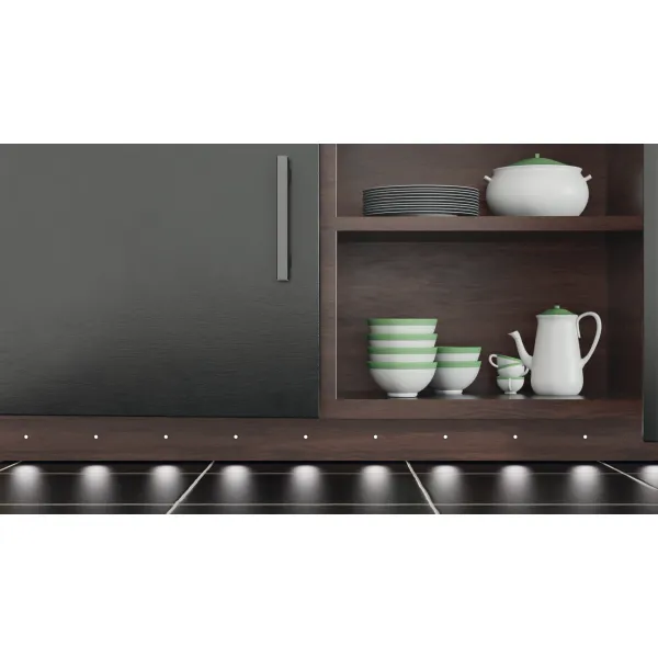 Šviestuvas LED3023 24V 0,3W matinis chromas natūrali balta šviesa 4000K