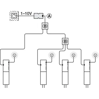 Switch, With 2-core cable