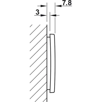 Modulis - jungiklis mechaninis, reguliuojamas, 1-10V, juoda