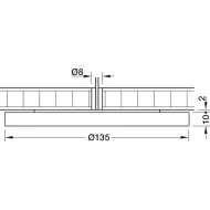 Šviestuvas LED MODUL R36 AQUA 7,1W 24V 27K išor.