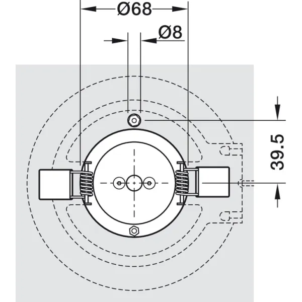 Šviestuvas LED MODUL R36 TT 7,1W 24V 27K įfrez.
