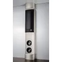 Combination socket element, 230V, with USB charging station and Bluetooth® speaker