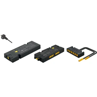 Driver set with Connect Mesh 6-way distributor and multi-white adapter, Häfele Loox5 12V constant