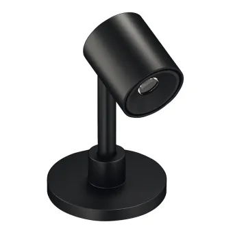Šviestuvas LED3095 24V 1,4W H50mm, juoda 4000K Loox5