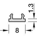 Diffuser, Häfele Loox5 W8mm