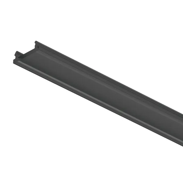 Šviesos filtras LED profiliui L3000mm, P11mm, juoda