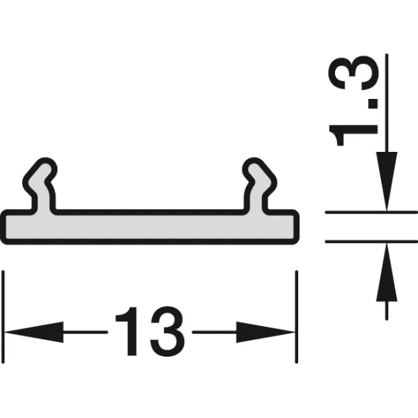 Diffuser, Häfele Loox5 W13mm