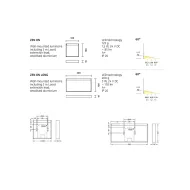 Šviestuvas LED ZEN ONLONG 3,0W 24V 30K