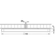  Šviestuvas LED MODUL Q49 9,3W 24V 40K išor.