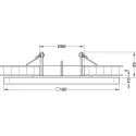  Šviestuvas LED MODUL Q49 AQUA 9,8W 24V 30K įfrez.