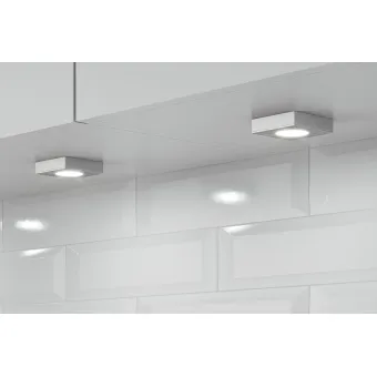 Housing for undermounted light, for Häfele Loox and Häfele Loox5 LED drill hole Ø58mm
